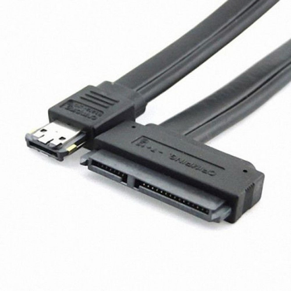 50cm Dual Power 12V and 5V eSATAp Power ESATA USB 2.0 combo to 22Pin SATA cable for 2.5" 3.5" Hard Disk Drive SA-009