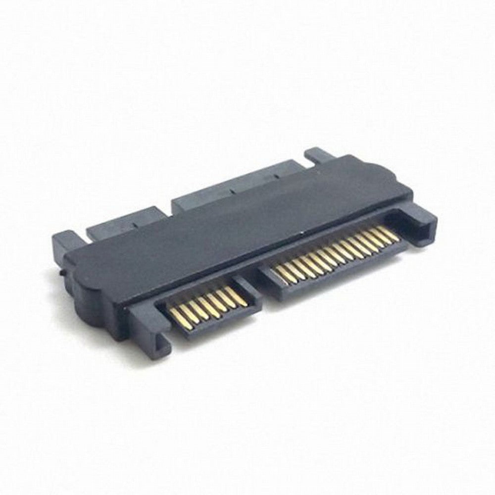 3.5" 2.5inch SATA 22Pin 7+15 Male to SATA 22P 7+15 Male extension convertor Straight adapter SA-069