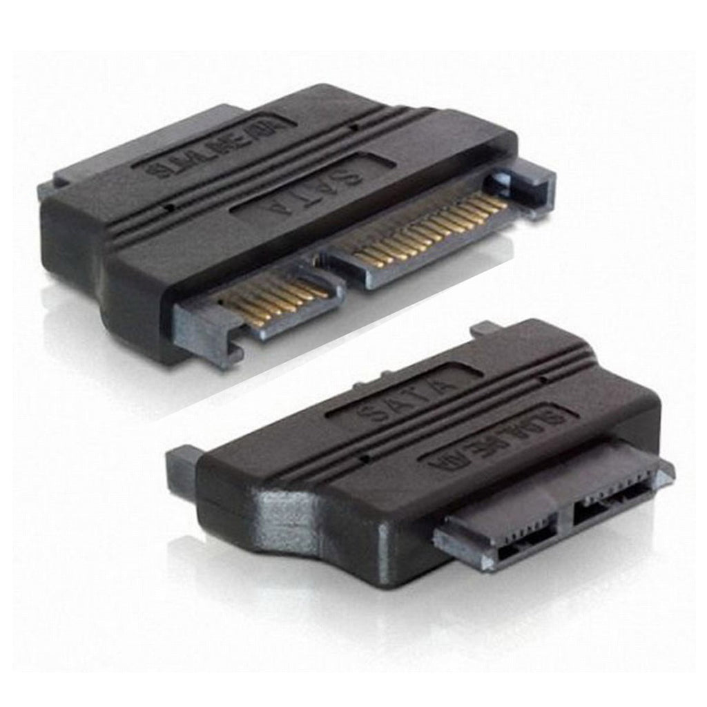 SATA 22 Male to Slimline SATA 13 Female Convertor Adapter for Laptop CD-ROM SA-015