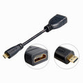 Micro HDMI male to HDMI female Adapter short Cable 10cm for XOOM Droid X HD-058