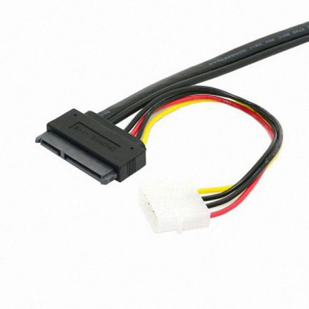 50cm eSATAp Power ESATA Combo to SATA 22pin IDE 4pin 5V 12V for 3.5" 2.5" Hard Disk Data Cable SA-087