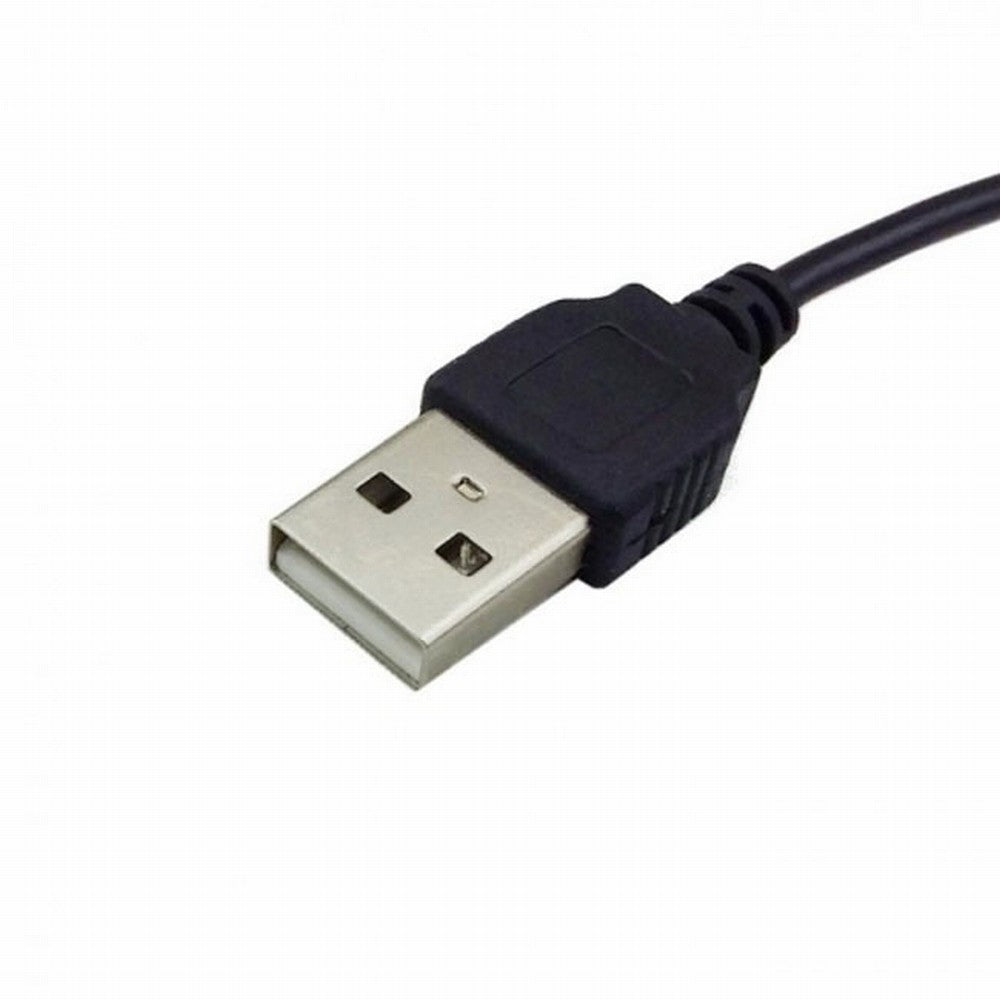 USB 2.0 A Type Male to Right Angled 90 Degree 5.5 x 2.5mm DC 5V Power Plug Barrel Connector Charge Cable U2-154-RI