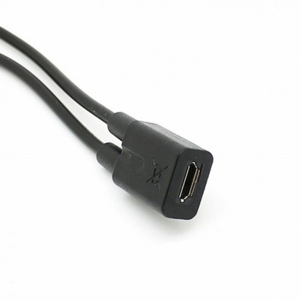 Micro USB Female to 2 Micro USB Male Splitter extension charge cable for Galaxy S5 i9600 S4 I9500 Note2 N7100 S3 I9300 S2 9100 U2-110