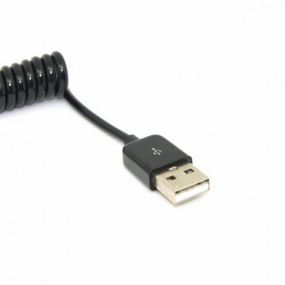 Stretch USB-C 3.1 Type C Male to Standard USB 2.0 A Male Data Cable for Tablet Mobile Phone UC-078-BK-1.0M