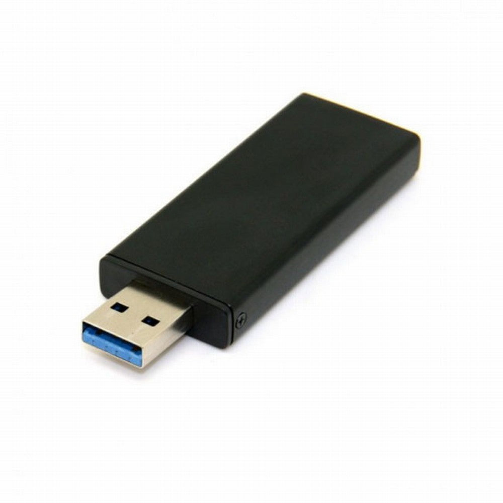 42mm NGFF M2 SSD to USB 3.0 External PCBA Conveter Adapter Card Flash Disk Type with Black Case U3-073