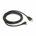 Mini USB B Type 5pin Male Right Angled 90 Degree to USB 2.0 Male Type-A Power Data Cable U2-057-RI