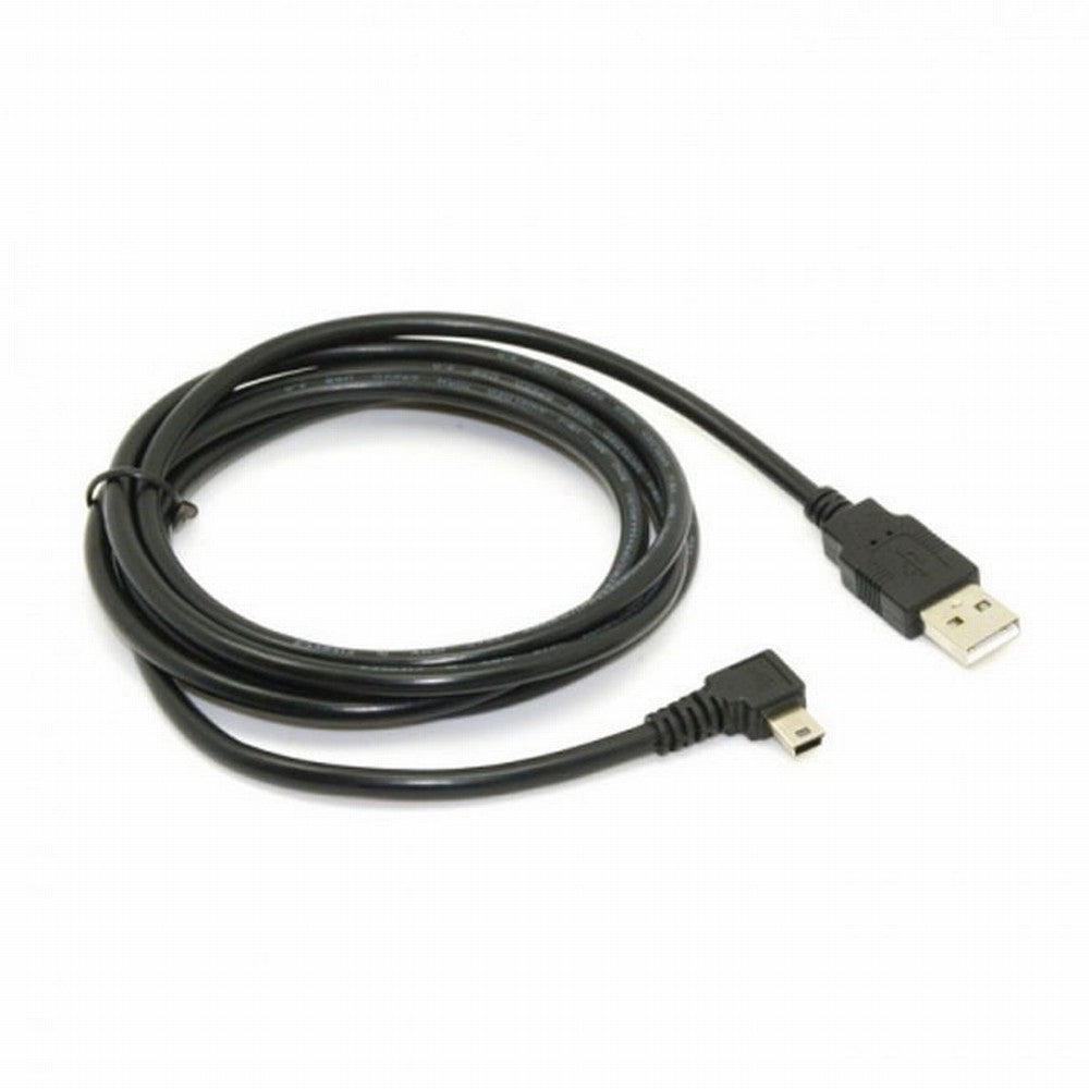 Mini USB B Type 5pin Male Right Angled 90 Degree to USB 2.0 Male Type-A Power Data Cable U2-057-RI