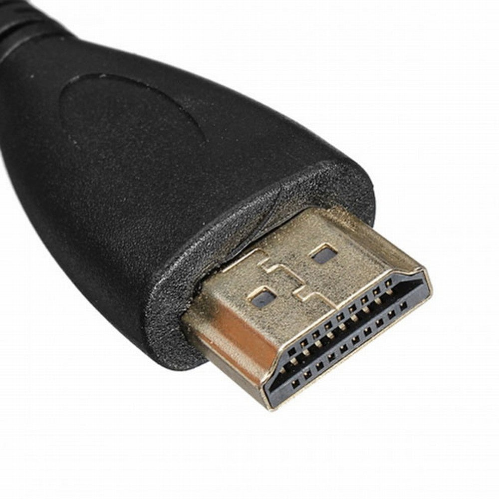 90 Degree Right Angled Type Mini HDMI Male to HDMI Male Stretch Spring Cable 4K 60hz 1.2m HD-108-RI