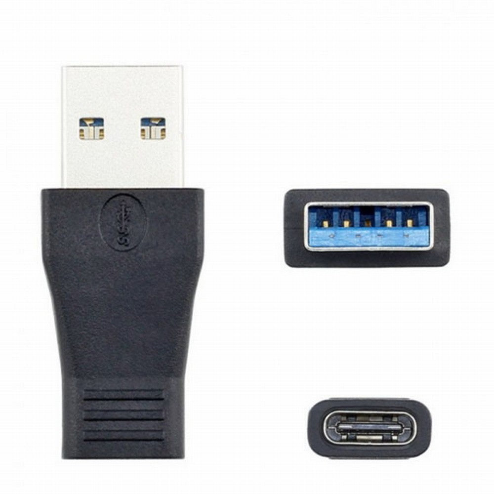 USB-C USB 3.1 Type C Female to USB 3.0 A Male Data Adapter for Macbook Tablet Mobile Phone UC-067-BK