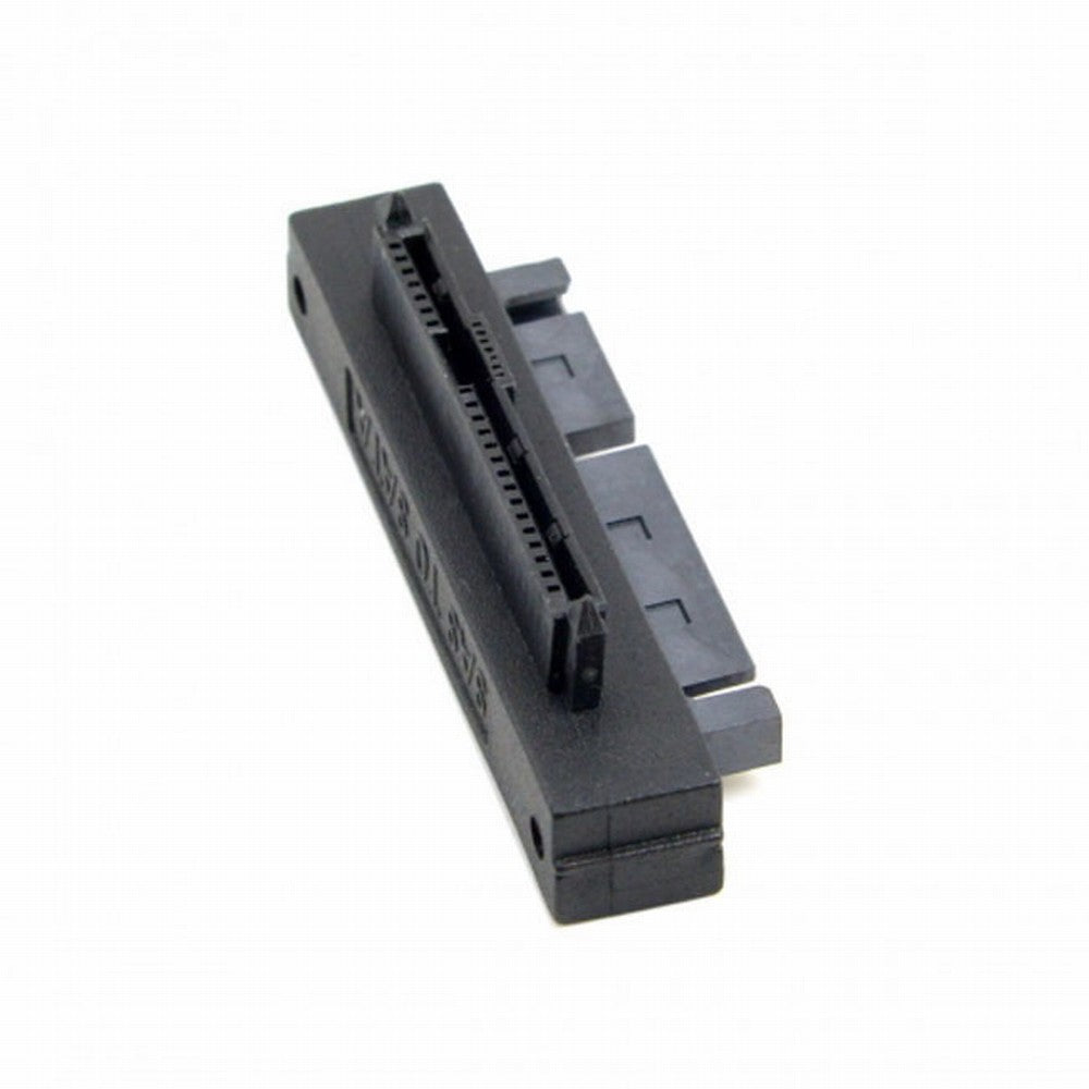 Right Angled 90 Degree SFF-8482 SAS 22 Pin to 7 Pin + 15 Pin SATA Hard Disk Drive Raid Adapter SF-095