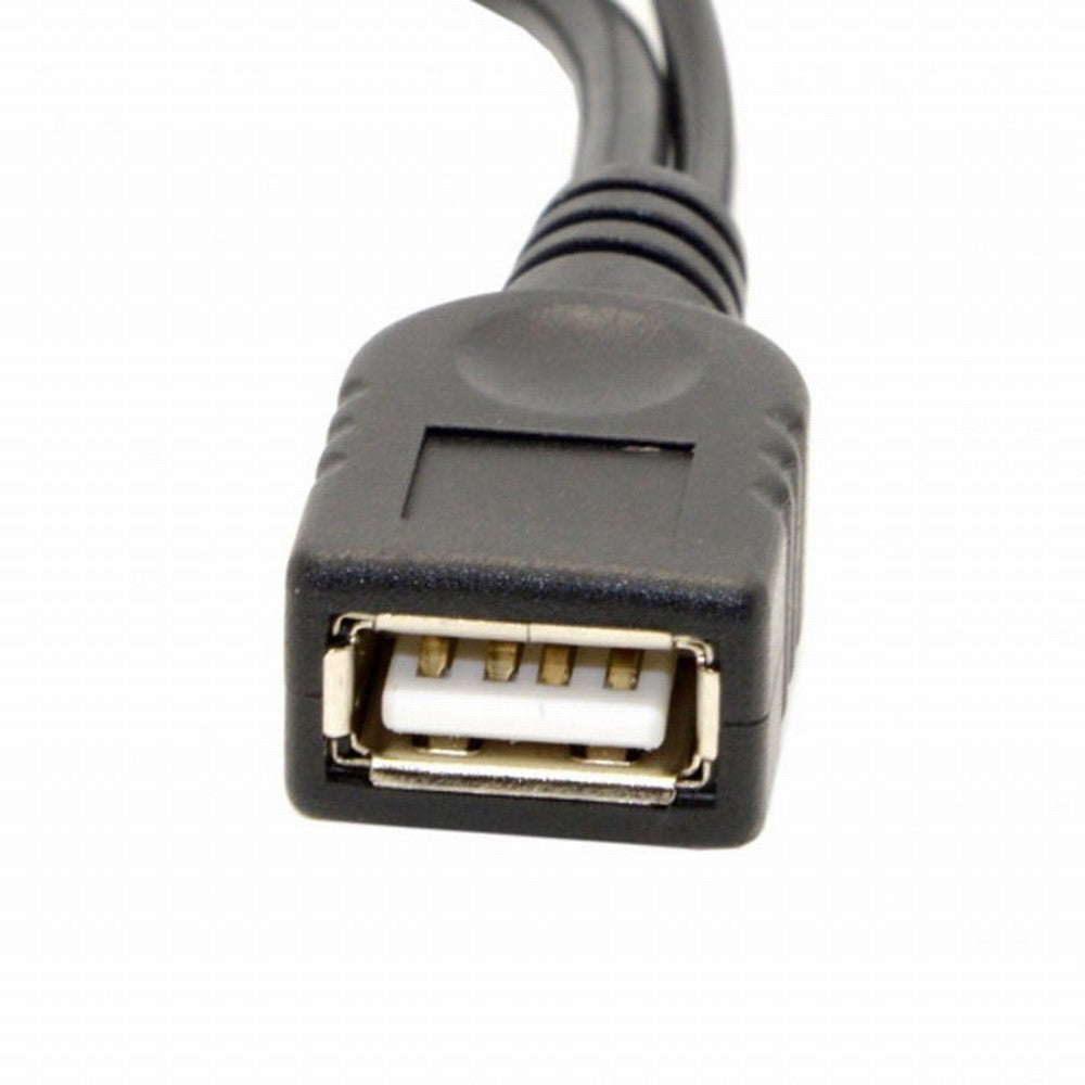 USB-C Type-C USB 3.1 to USB 2.0 Female OTG Data Cable with Power for Cell Phone Tablet Laptop Macbook Pro UC-001