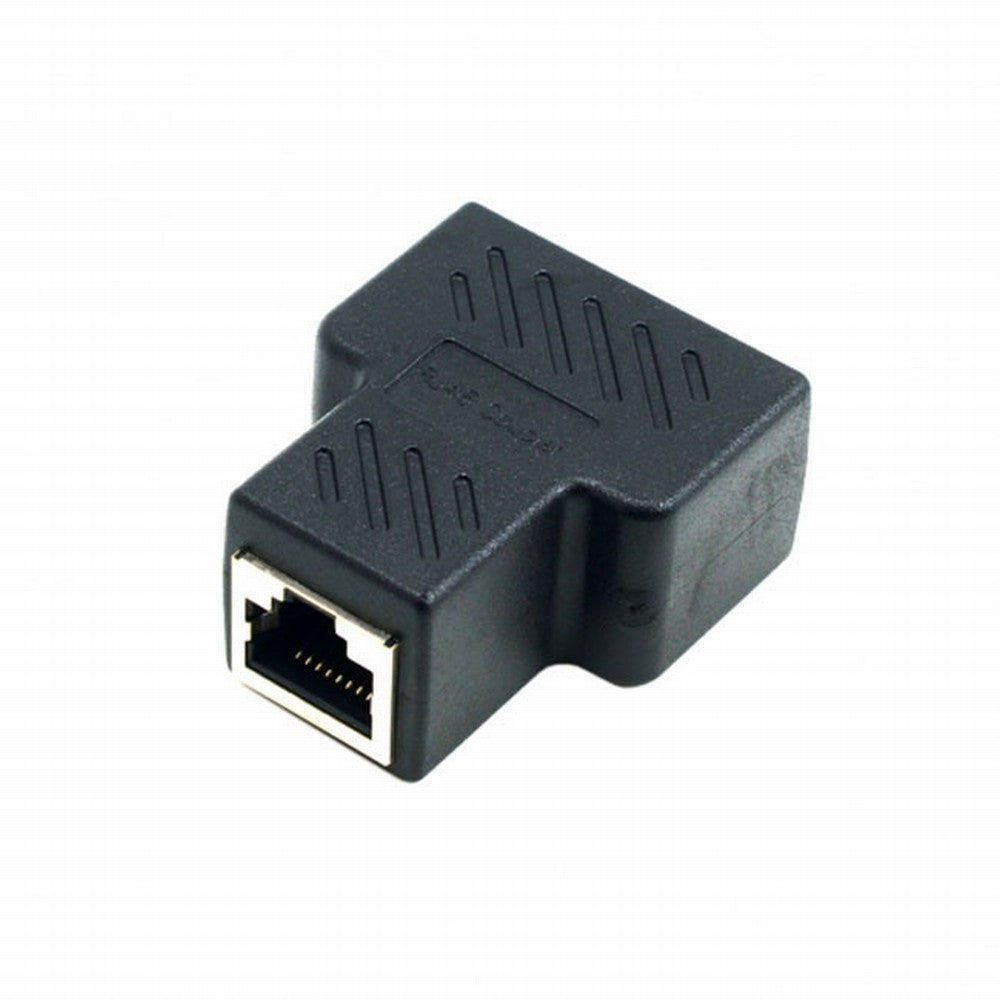 STP UTP Cat6 RJ45 8P8C Plug To Dual RJ45 Splitter Network Ethernet Patch Cord Adapter UT-004