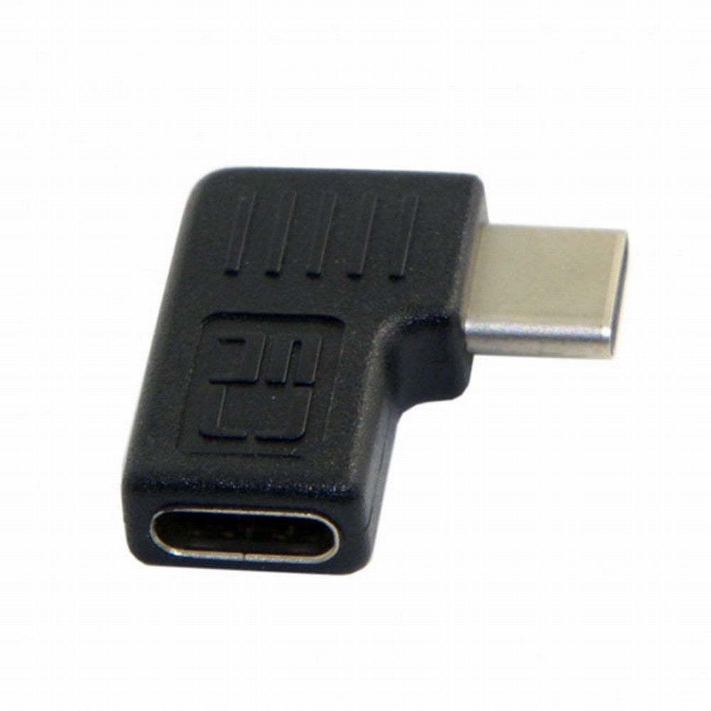 90 Degree Right Left Angled USB 3.1 Type-C Male to Female Extension Adapter for Laptop Tablet Mobile Phone UC-068-RI