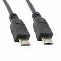 Micro USB male to Micro USB Male data charger cable 100cm for S4 i9500 Note2 N7100 Mobile Phone Tablet U2-113