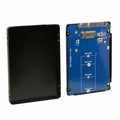 B+M Key Socket 2 M.2 NGFF (SATA) SSD to 2.5 SATA Adapter Card Adapter with Black Metal Case SA-104