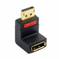 Up Angled 90 Degree DP DisplayPort Male to Female Extension Adapter 4K DP-016-UP