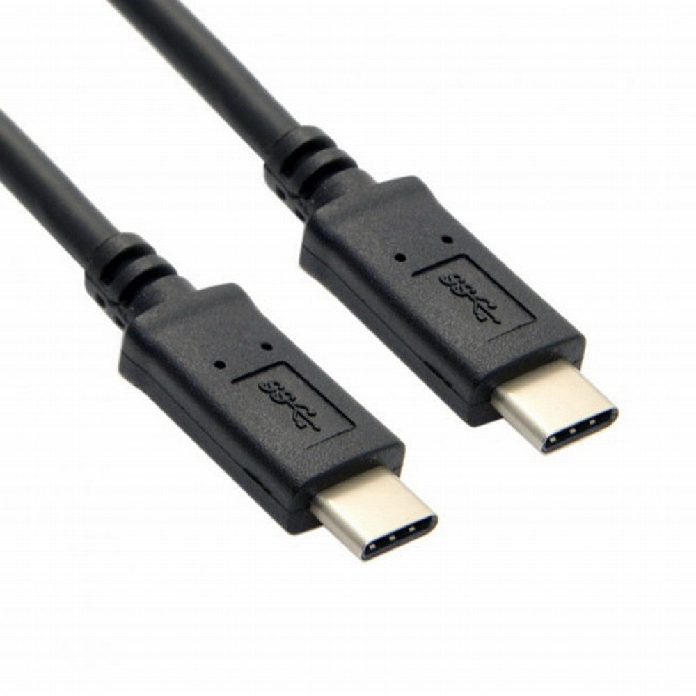 USB-C USB 3.1 Type C Male Connector to Male Data Video Cable for Tablet Phone 65W Disk Drive UC-198-BK
