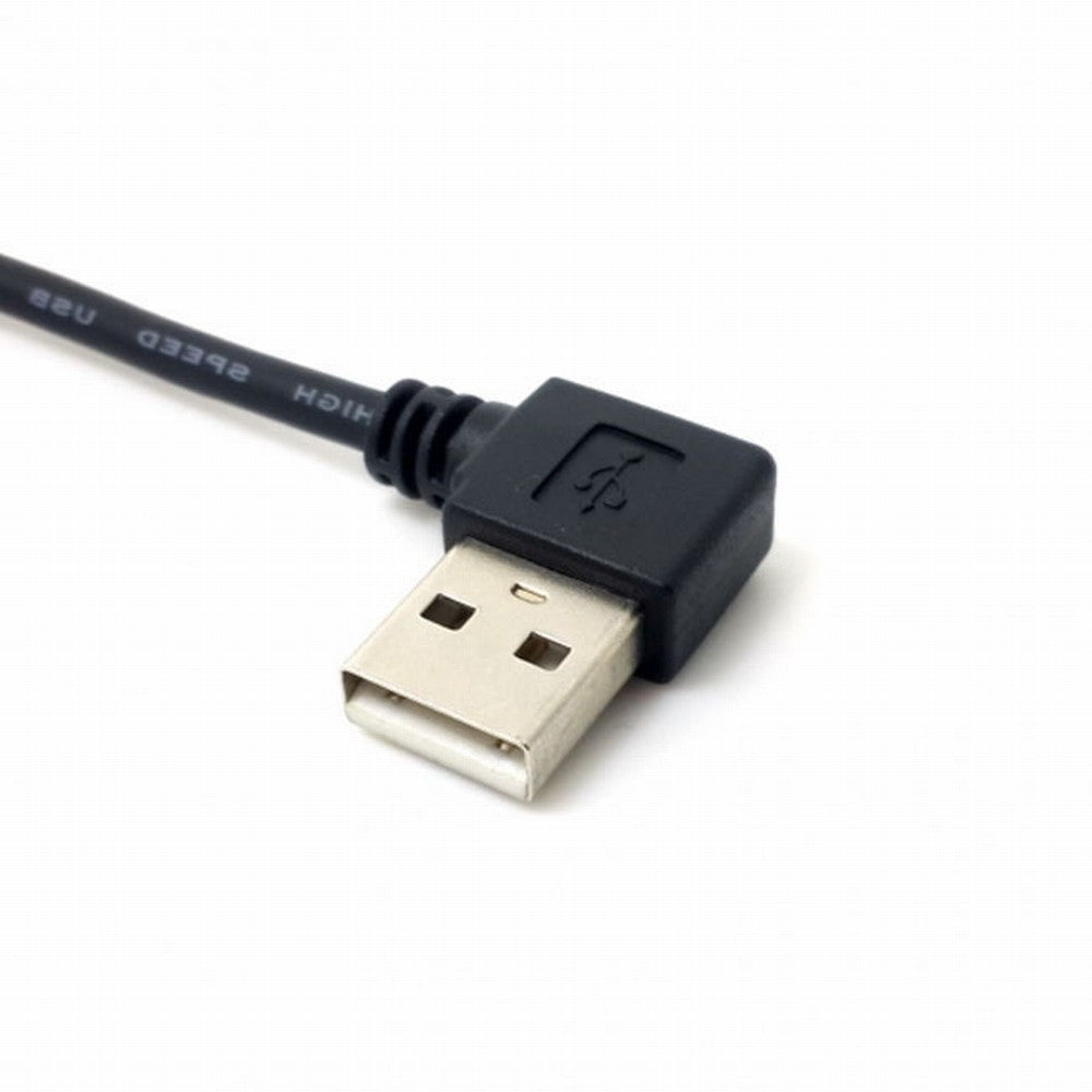 Right Angled USB 2.0 A Male - B Male Printer Scanner 90 Degree Cable 50cm 100cm CC-U2-032-RI