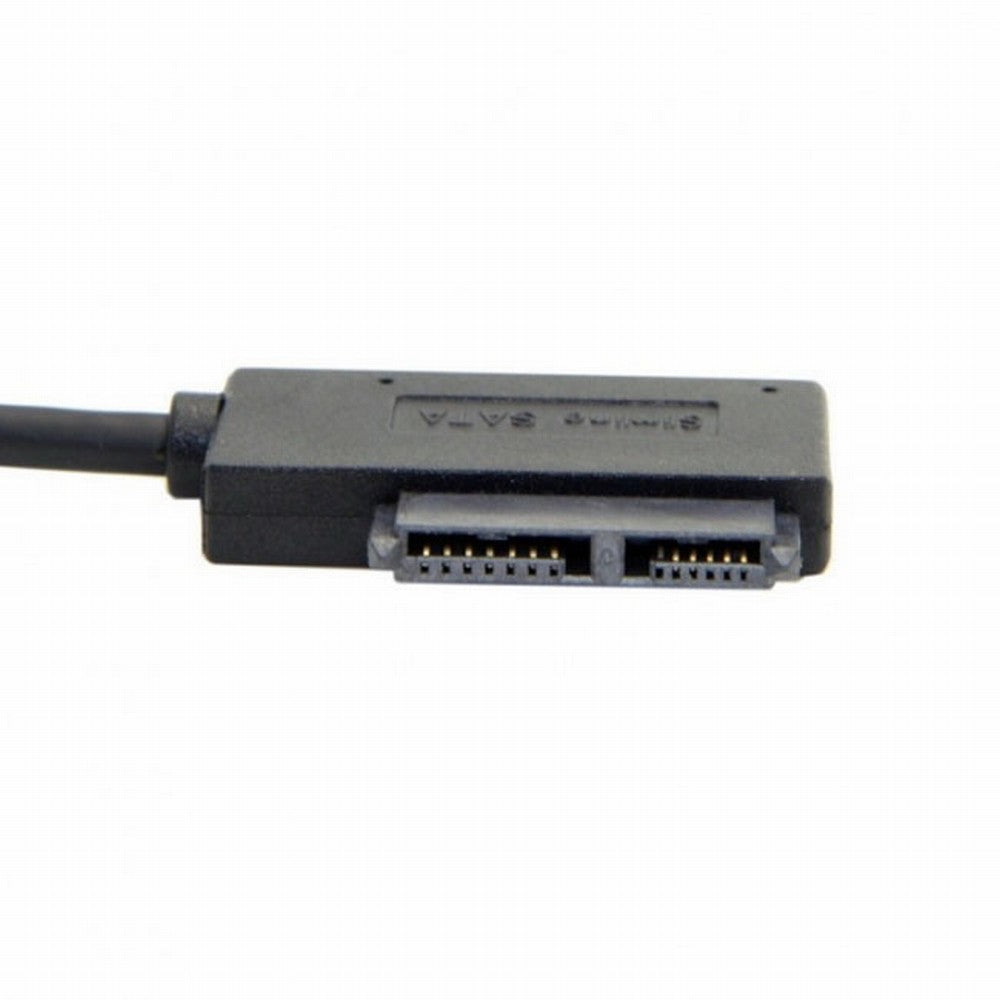 USB 3.0 to 7+6 13pin Slimline Sata Adapter Cable for Laptop Cd DVD Rom Optical Drive U3-064