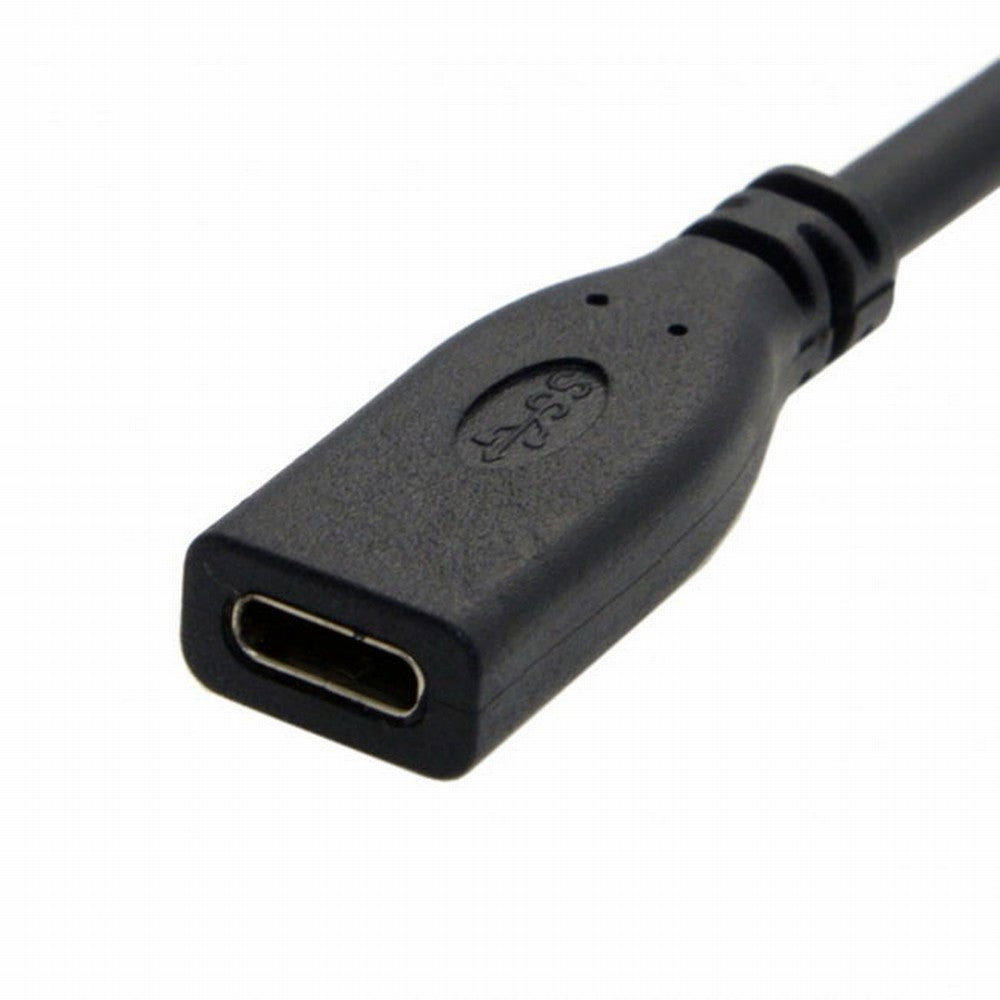 USB-C USB 3.1 Type C Male to Female Extension Data Cable for Laptop Macbook Tablet Mobile Phone 1m UC-218-BK-1.0M
