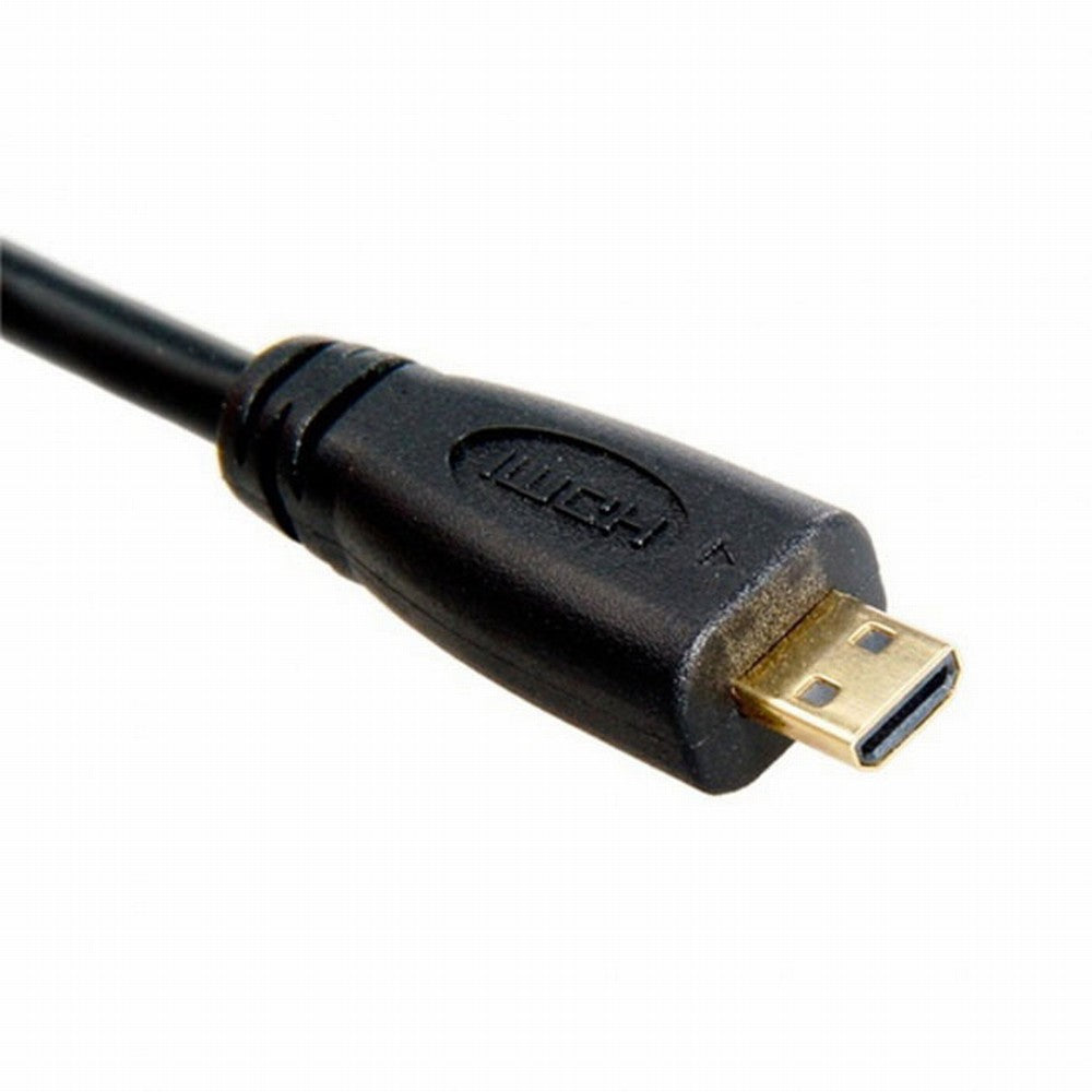 Micro HDMI male to HDMI female Adapter short Cable 10cm for XOOM Droid X HD-058