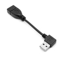 480Mbps USB 2.0 Right Angled 90 Degree A type Male to Female Extension Cable CC-U2-002-RI