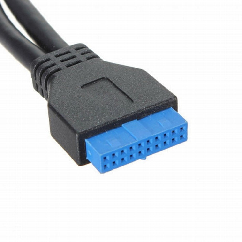 2 ports USB 3.0 Female to Motherboard 20pin Header cable for front panel 20cm U3-042