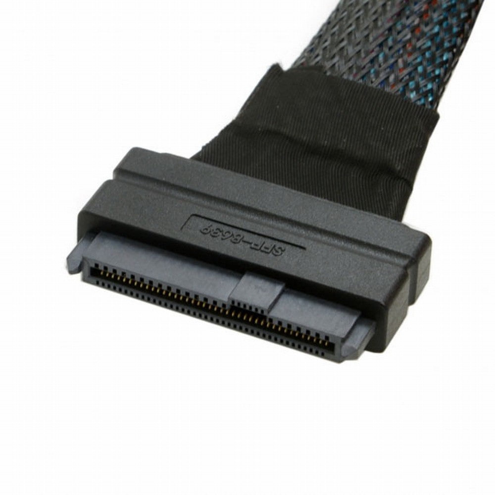 U.2 U2 SFF-8639 NVME PCIe SSD Cable Male to Female Extension 50cm 68pin SF-105