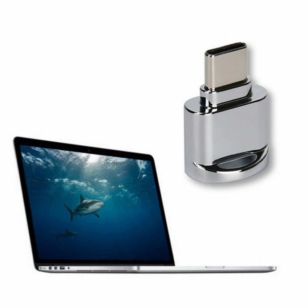 2pcs USB 2.0 Type C USB-C to Micro SD SDXC TF Card Reader Adapter for Macbook Cell Phone UC-051-2PCS