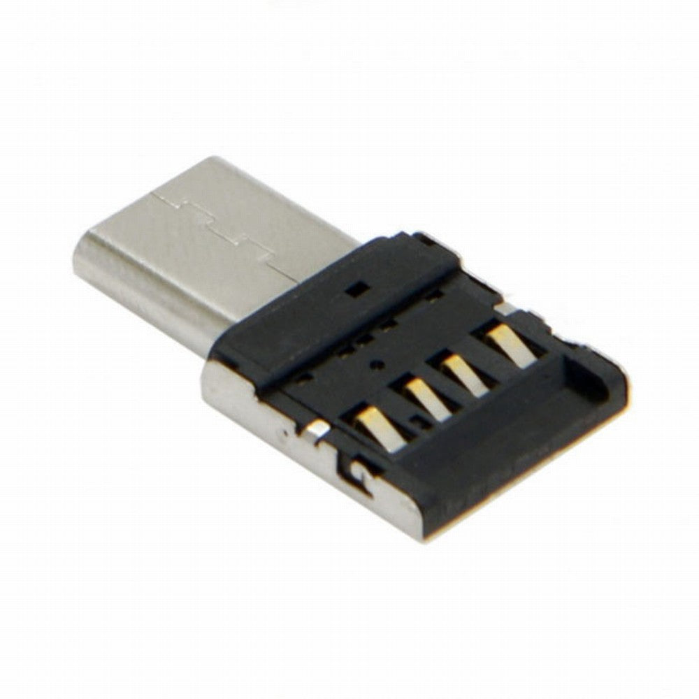 5pcs Ultra Mini Type-C USB-C to USB 2.0 OTG Adapter for Cell Phone Tablet USB Cable Flash Disk UC-053-5PCS