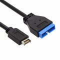 USB 3.1 Front Panel Header to USB 3.0 20Pin Header Extension Cable 20cm for ASUS Motherboard UC-052