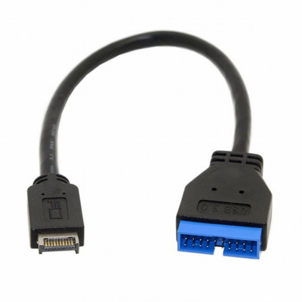 USB 3.1 Front Panel Header to USB 3.0 20Pin Header Extension Cable 20cm for ASUS Motherboard UC-052