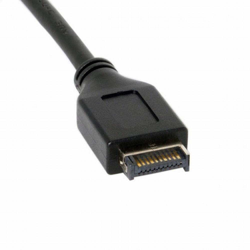USB 3.1 Front Panel Header to USB 3.0 Type-A Female Extension Cable 50cm Panel Mount Type UC-060