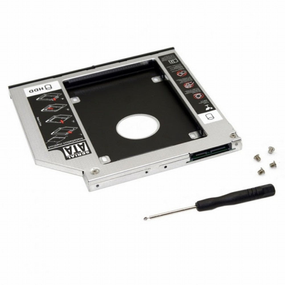 SATA 22pin HDD HD Hard Disk Drive Caddy Case for 9.5mm Universal Laptop CD / DVD-ROM Optical Bay SA-085