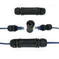 Locking Waterproof CAT6 RJ45 Female to Female Lan Ethernet Network Extension Adapter Coupler UT-012