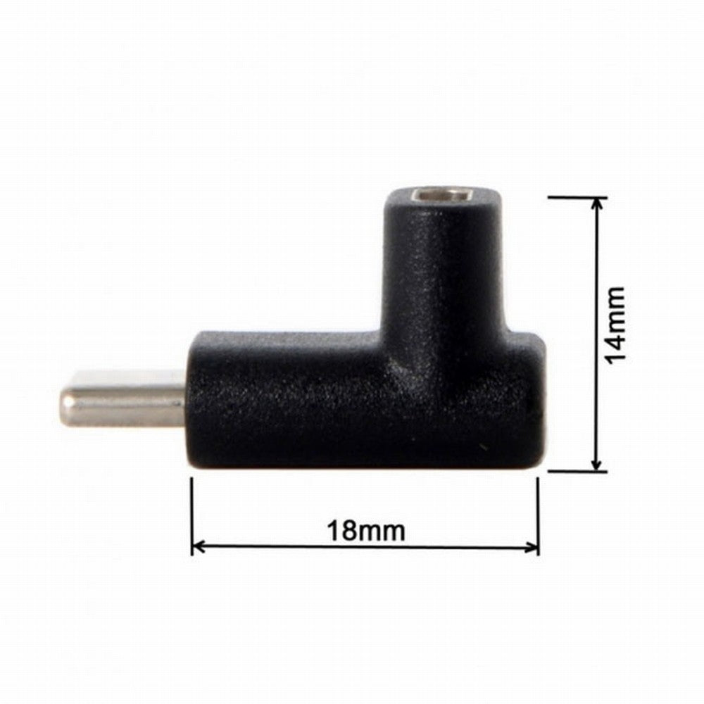 90 Degree Up or Down Angled Reversible USB 3.1 Type-C Male to Female Extension Adapter for Laptop Phone UC-068-UP