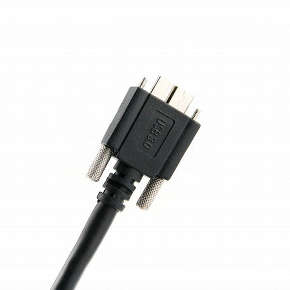 USB 3.0 A type Cable Male to Micro USB 3.0 B Male with Mount Panel Screws for Hard Disk Mobile Phone CC-U3-106
