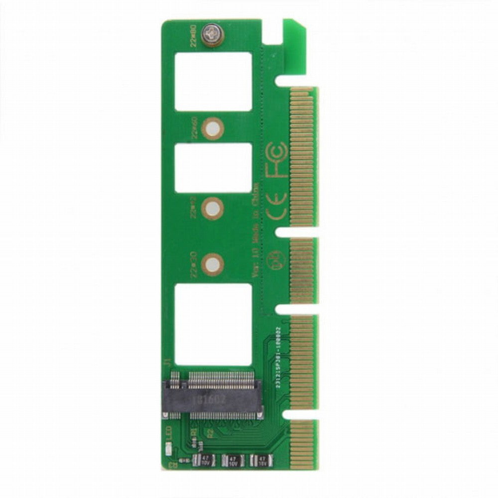 NGFF M-key NVME AHCI SSD to PCI-E 3.0 16x x4 Adapter for XP941 SM951 PM951 A110 m6e 960 EVO SSD SA-001-GR