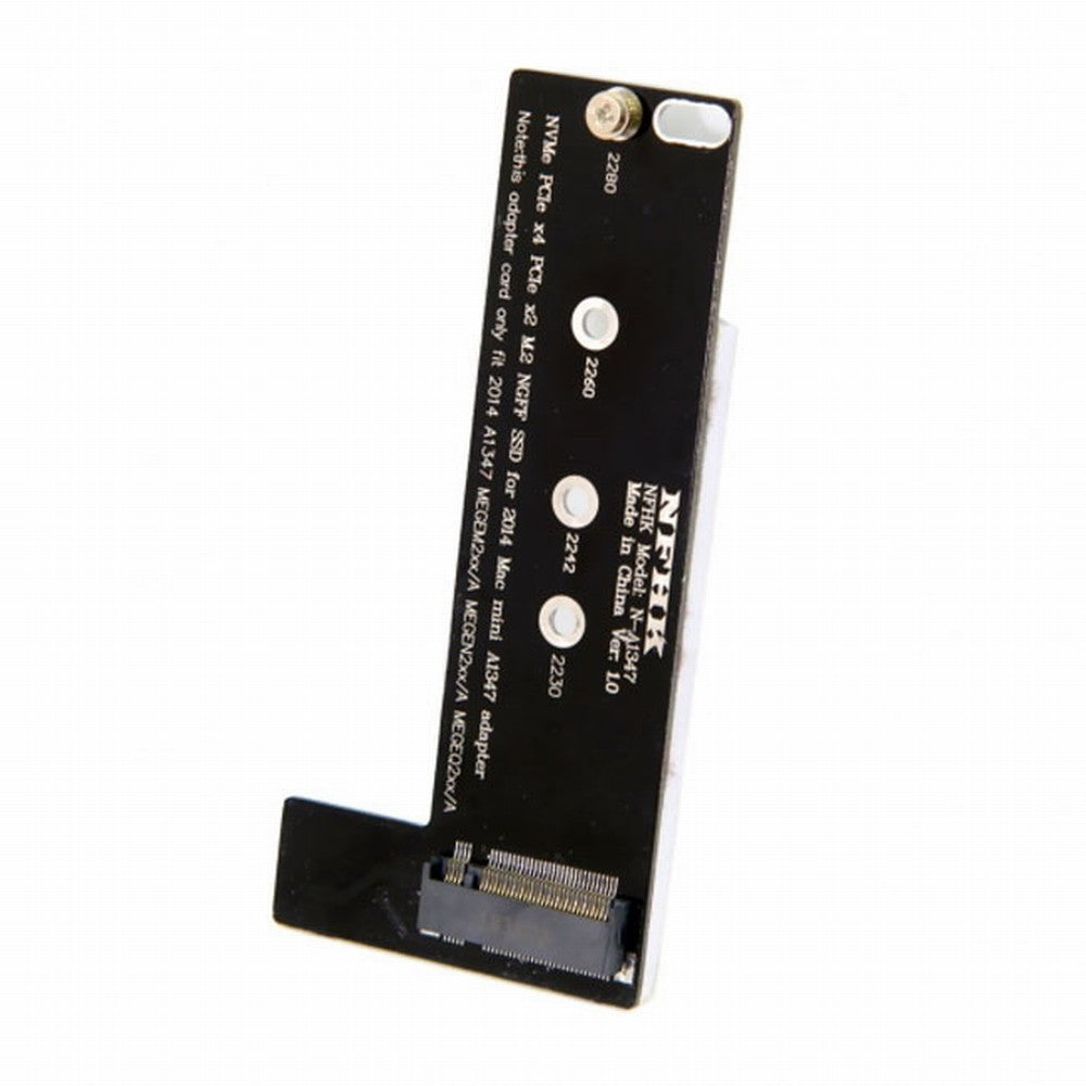 M.2 NGFF M-Key NVME SSD Convertor Card for 2014 Macbook Mini A1347 MEGEN2 MEGEM2 MEGEQ2 SA-003