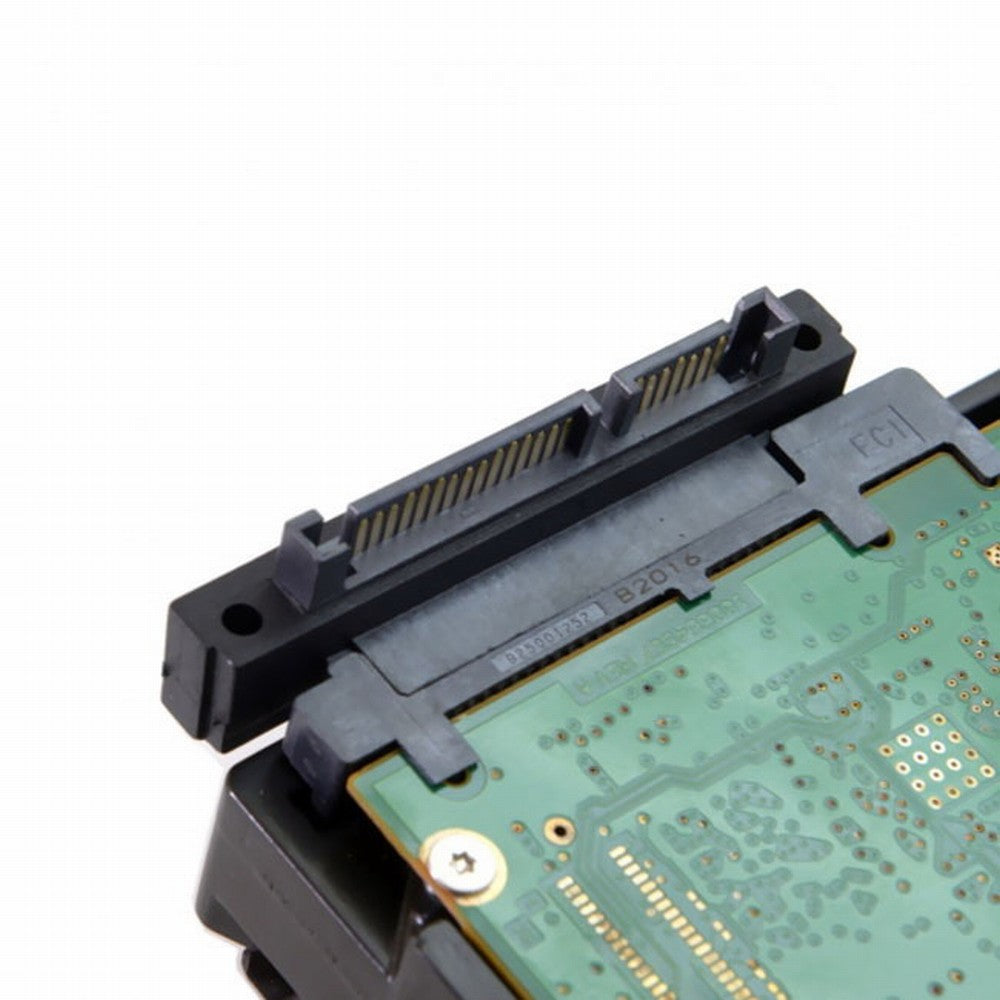 90 Degree Up Angled SATA 22Pin 7+15 Male to SATA 22Pin Female Extension Convertor Adapter SA-121-UP