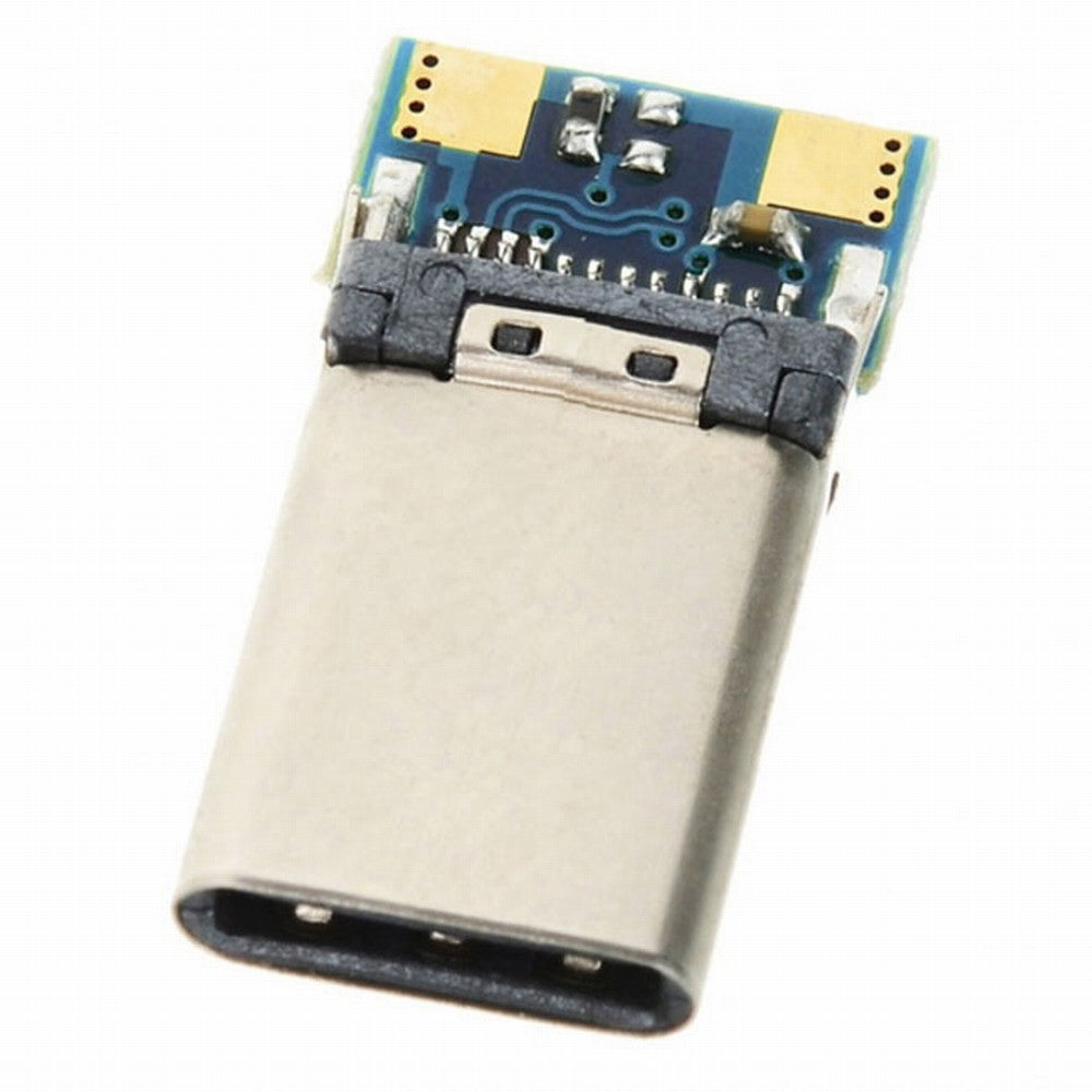DIY 24pin USB 3.1 Type C USB-C Male Plug Connector SMT type with PC Board UC-207