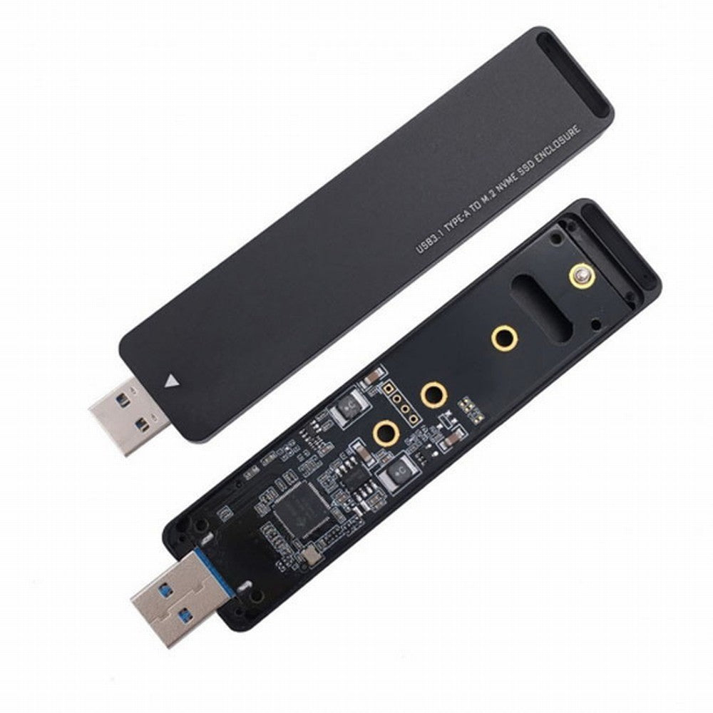 USB 3.0 to NVME M-key M.2 NGFF SSD External PCBA Conveter Adapter with Flash Disk Case U3-013