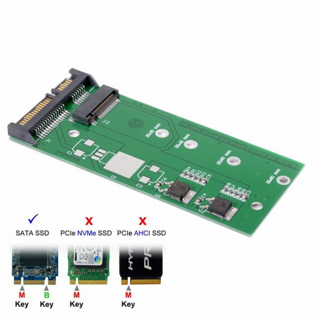 USB 3.0 to SATA 2.5" Hard Disk to M.2 NGFF B/M-Key 2 Lane SSD for E431 E531 X240 Y410P Y510 U3-067+SA-123