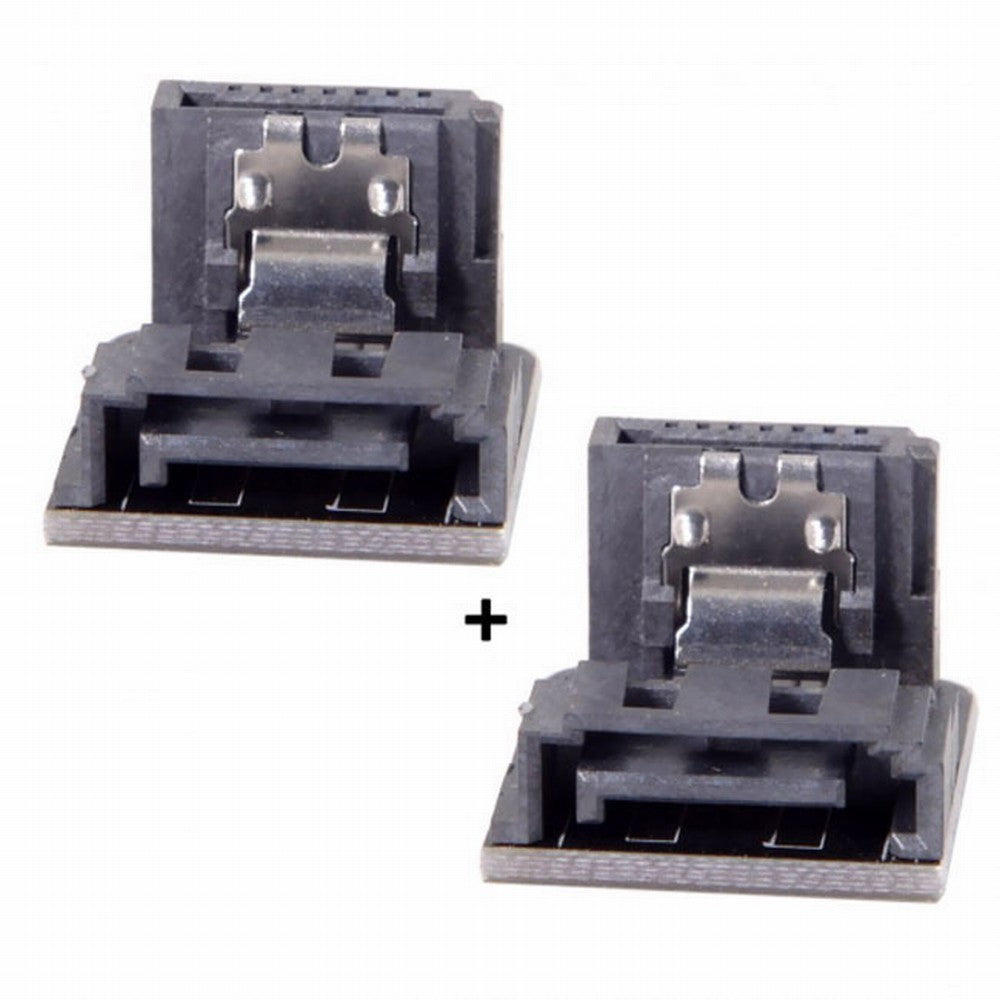 SATA 7Pin Female to 7pin Male 90 Degree Down Angled Adapter Mainboard Motherboard for Desktops SSD HDD SA-017-DN