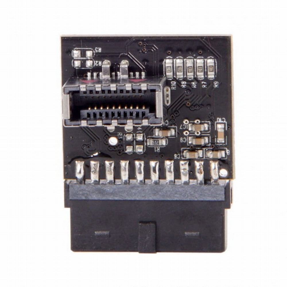 USB 3.1 Front Panel Socket to USB 3.0 20Pin Header Male Extension Adapter for Motherboard UC-008