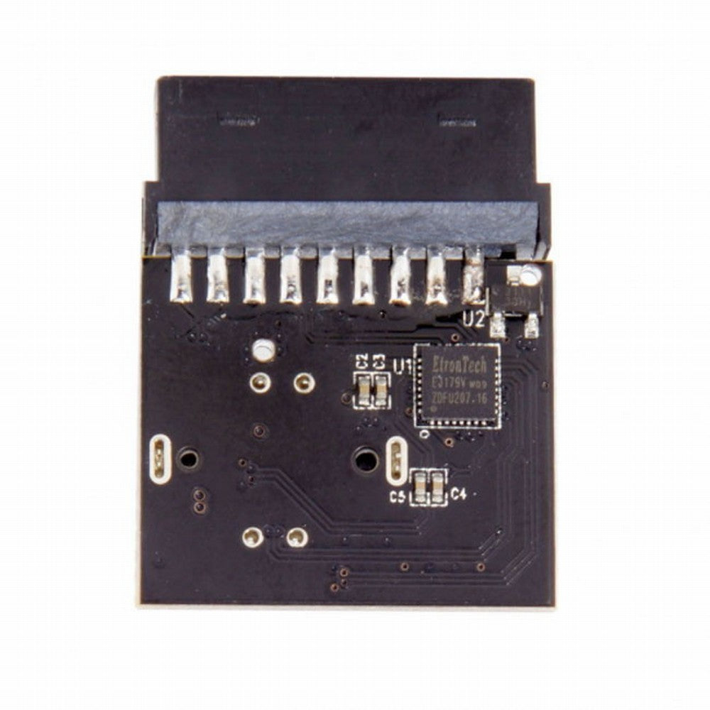USB 3.1 Front Panel Socket to USB 3.0 20Pin Header Male Extension Adapter for Motherboard UC-008