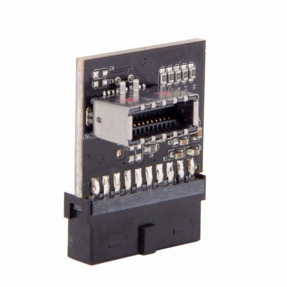 USB 3.1 Front Panel Socket to USB 3.0 20Pin Header Male Extension Adapter for Motherboard UC-008