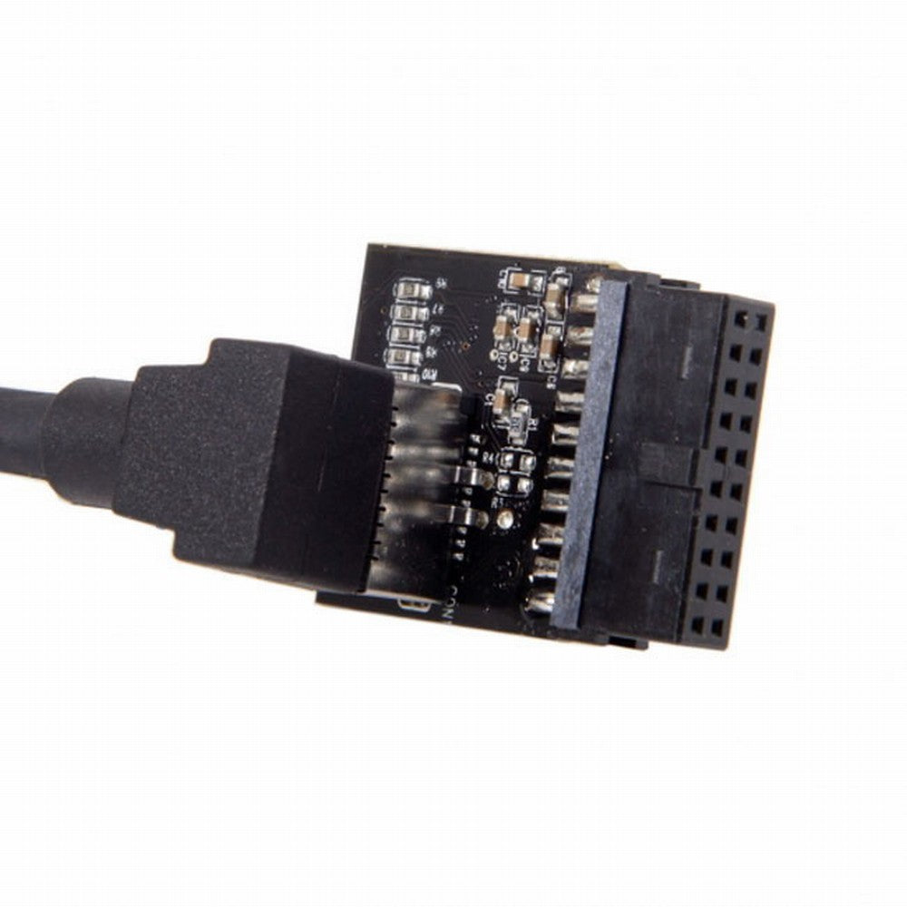 USB 3.1 Front Panel Socket to USB 3.0 20Pin Header Male Extension Adapter for Motherboard UC-008