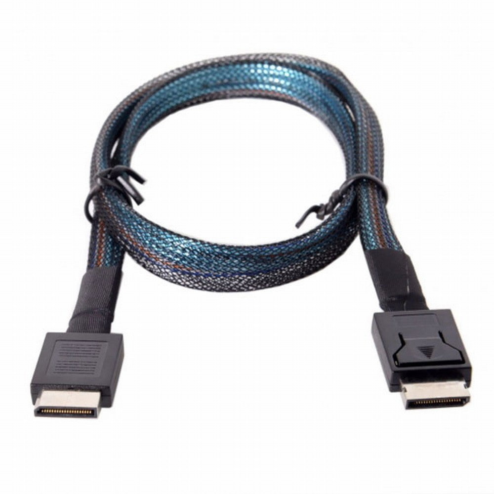 OCuLink PCIe PCI-Express SFF-8611 4i to OCuLink SFF-8611 SSD Data Active Cable 50cm SF-014-BK