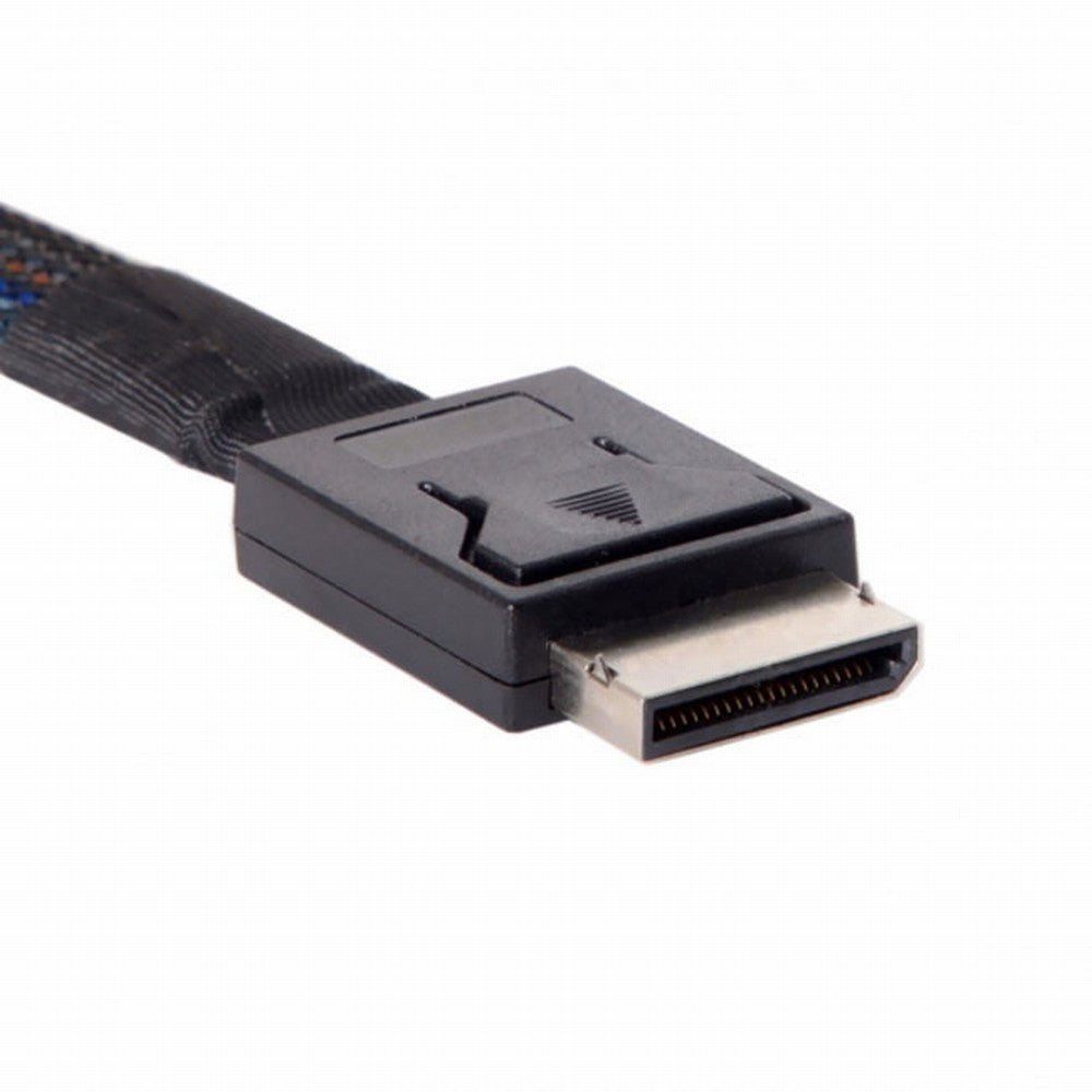 OCuLink PCIe PCI-Express SFF-8611 4i to OCuLink SFF-8611 SSD Data Active Cable 50cm SF-014-BK